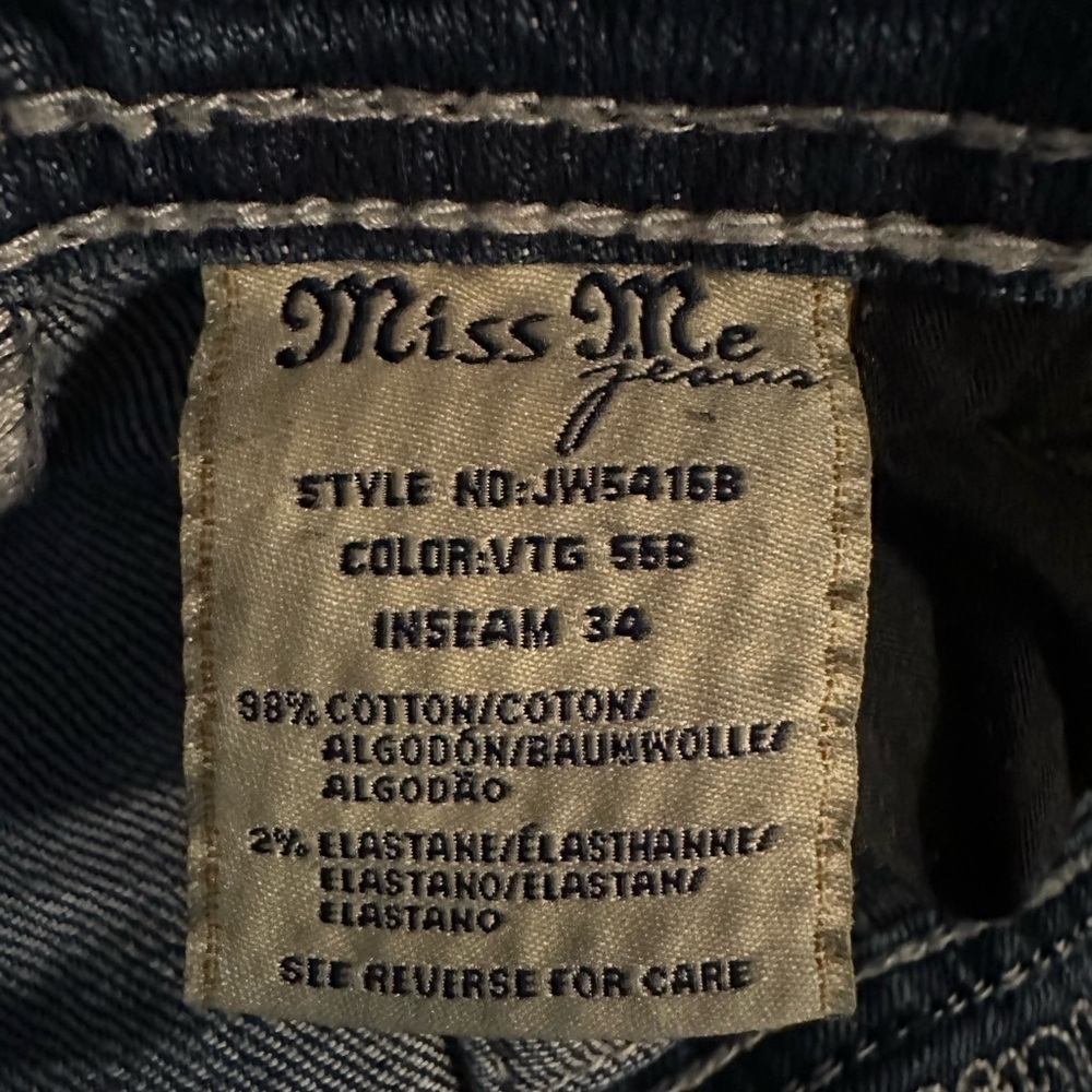 Miss Me rigged jeans size 27 - Picture 11 of 11